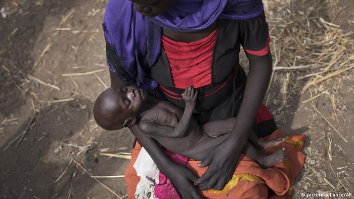 Близько половини населення Південного Судану потерпає від лютого голоду