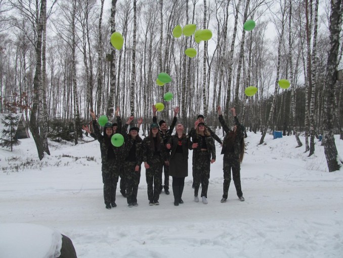 На Волині учні шкільного лісництва підготували екологічний флешмоб. ФОТО.ВІДЕО