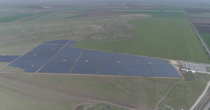 На Запоріжжі запустили найбільшу сонячну електростанцію