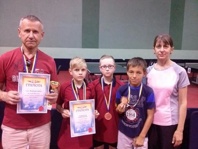 Юні волинські тенісисти привезли медалі з Чемпіонату України