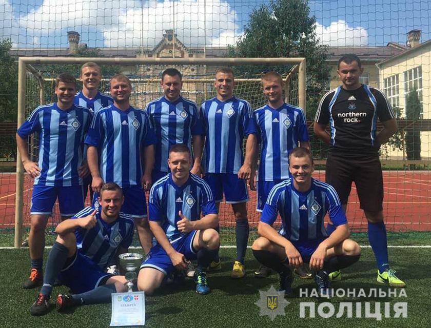 Волинські поліцейські вибороли перемогу у змаганнях з міні-футболу серед правоохоронців