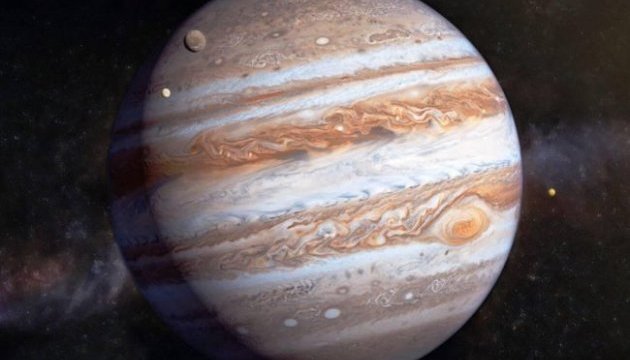 Апарат NASA передав на Землю знімок двох ураганів на Юпітері
