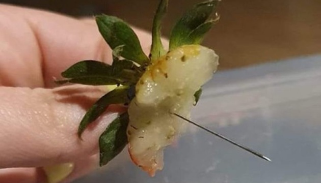 В Австралії знайшли голки у полуницях