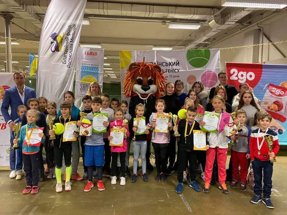Юні волинські тенісисти виступили на всеукаїнському турнірі у Львові