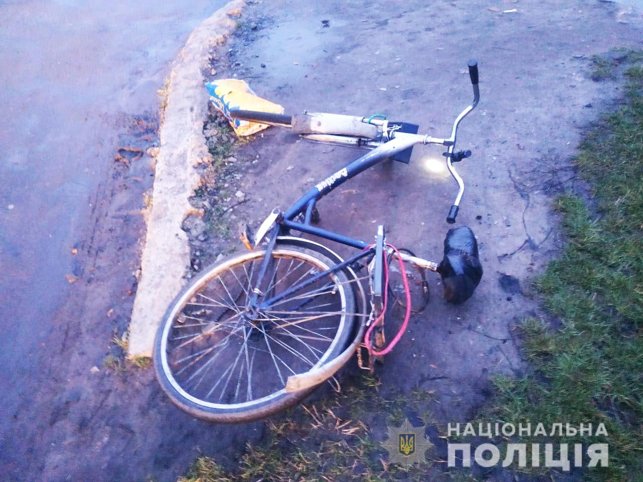 На Волині п’яний водій збив велосипедиста