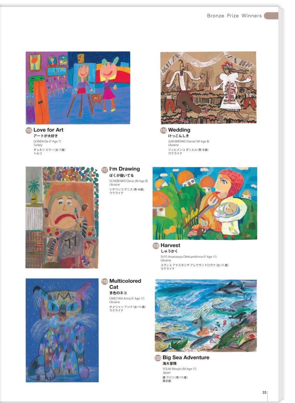 Юні волиняни – серед переможців всесвітнього конкурсу дитячого малюнку