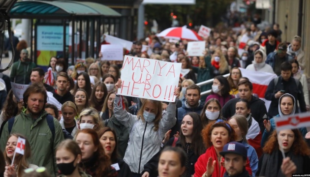 Марш на підтримку репресованих: у Мінську – десятки затриманих