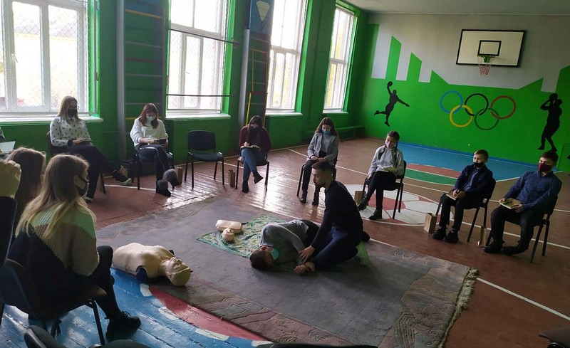 У місті на Волині на базі школи організували круглий стіл для лідерів учнівського самоврядування