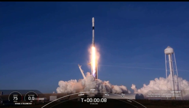 «Falcon 9» стартувала на орбіту із 60 супутниками «Starlink»