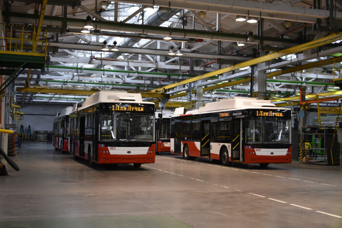 Луцьк отримав ще чотири нових тролейбуси