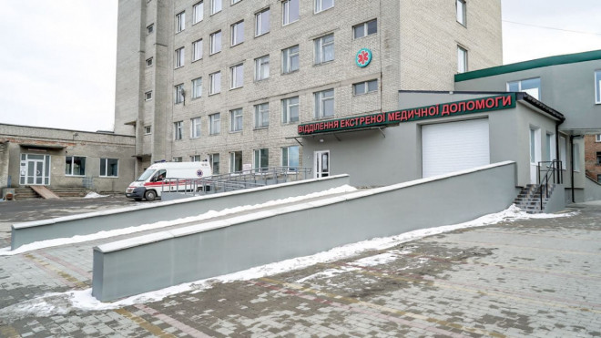 Реконструювали приймальне відділення Нововолинської центральної міської лікарні