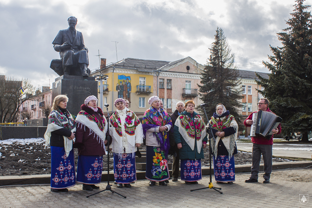 У Нововолинську вшанували пам’ять Великого Кобзаря