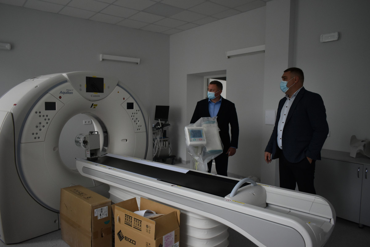 У Волинській обласній клінічній лікарні завершують реконструкцію приймального відділення