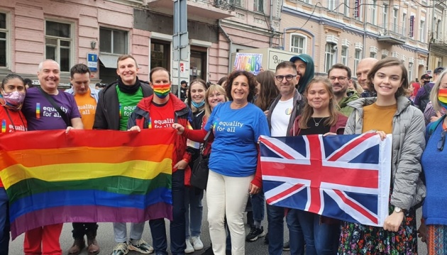 Посли трьох країн взяли участь у Марші рівності в Києві