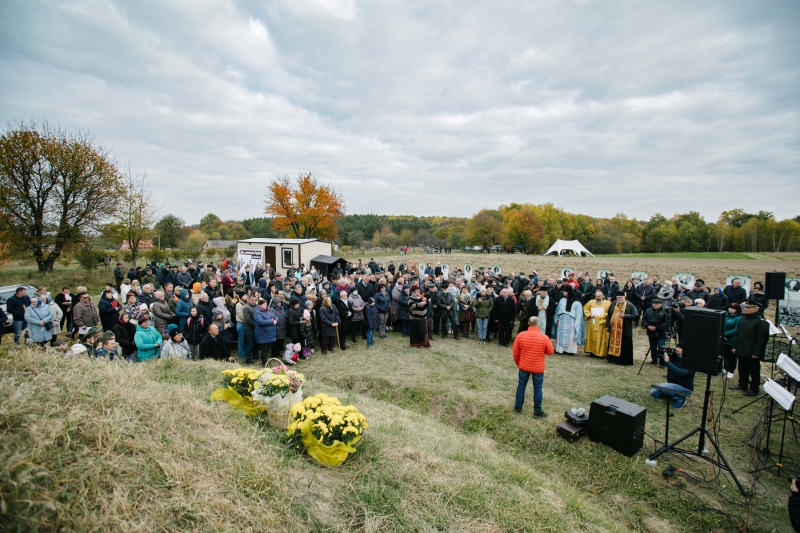 На межі Волині та Львівщини вшанували Героїв і відтворили бій УПА з НКВС
