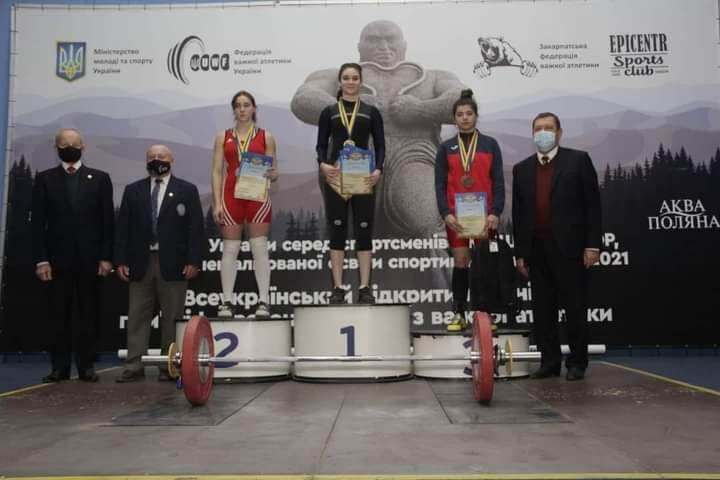 Волиняни стали призерами чемпіонату України з важкої атлетики серед спортсменів ДЮСШ