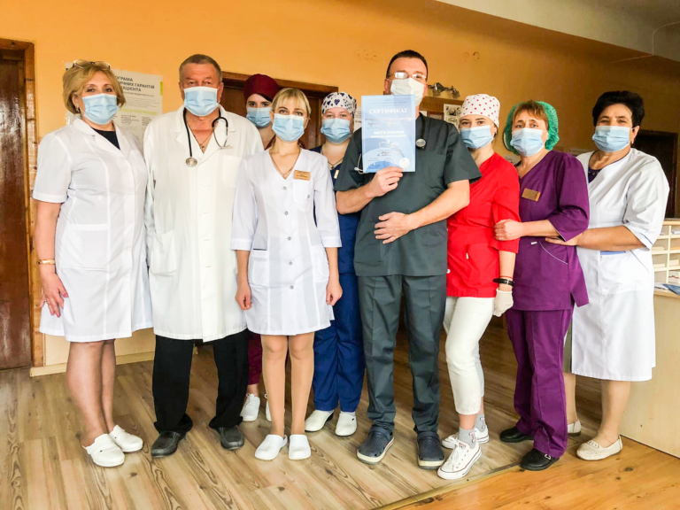 Нововолинська лікарня підтвердила статус «чистоти»