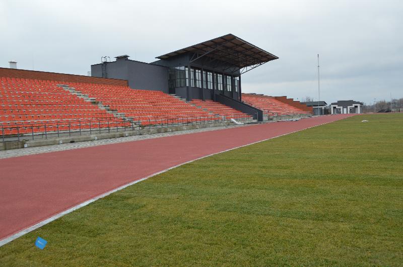У Ковелі завершують будівництво спортивного ядра стадіону «Локомотив»