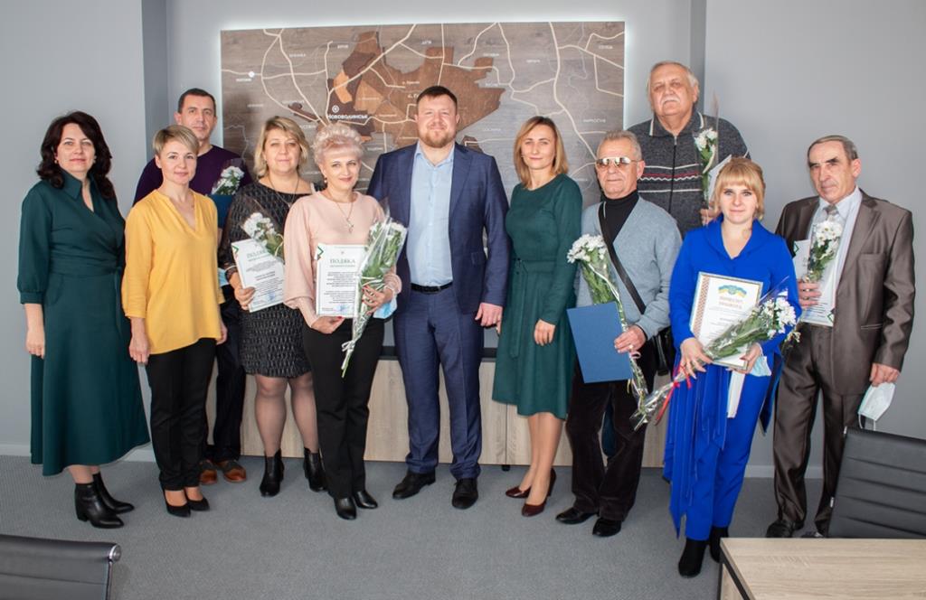 У Нововолинську представники культури отримали відзнаки міського голови з нагоди професійного свята