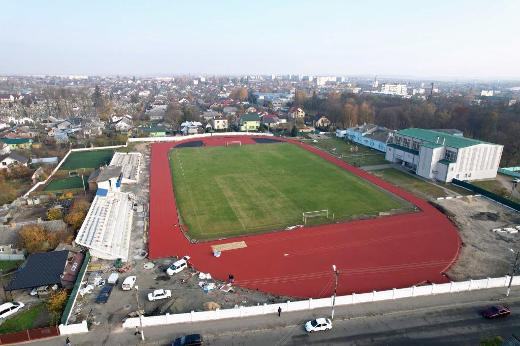 Доріжки стадіону «Олімп» у Володимирі будуть доступні для пробіжок