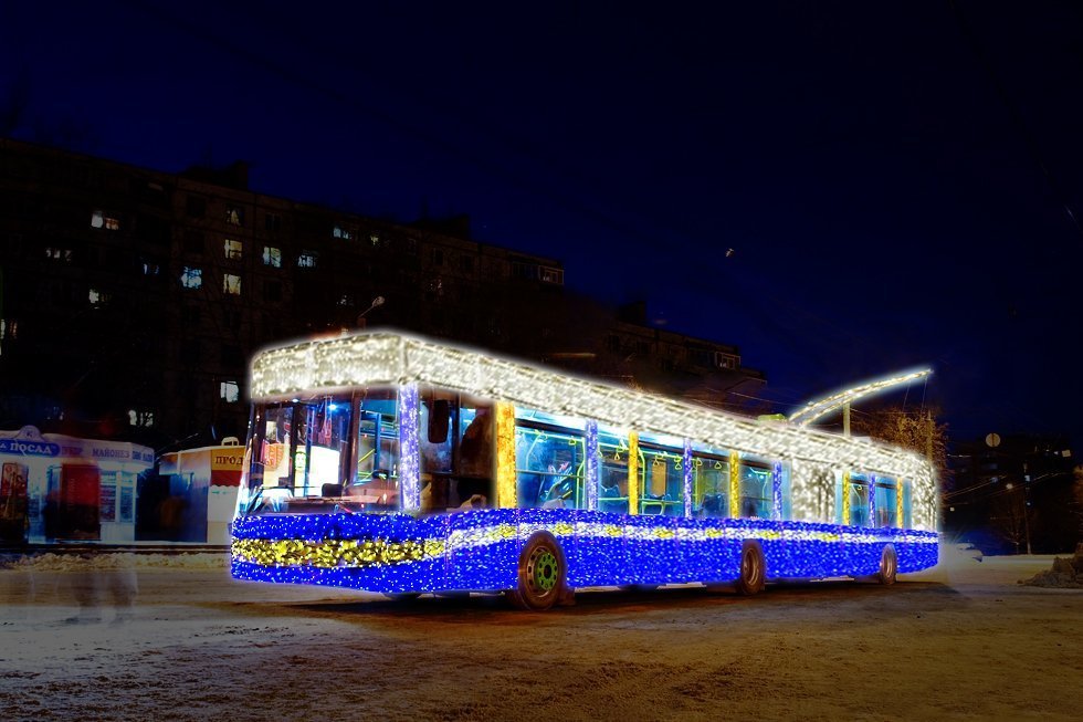 Як у Луцьку у новорічну ніч курсуватиме громадський транспорт