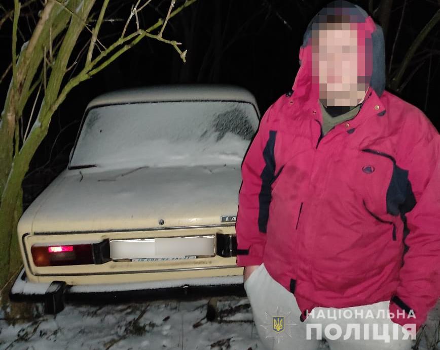 Поліція Горохівщини викрила 18-річного хлопця у незаконному заволодінні автомобілем