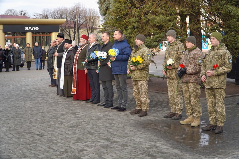 У Володимирі вшанували пам’ять загиблих бійців січня