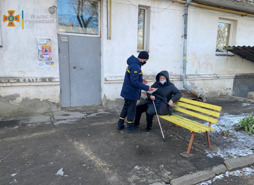 У Володимир-Волинському районі рятувальники провели рейд житловим сектором