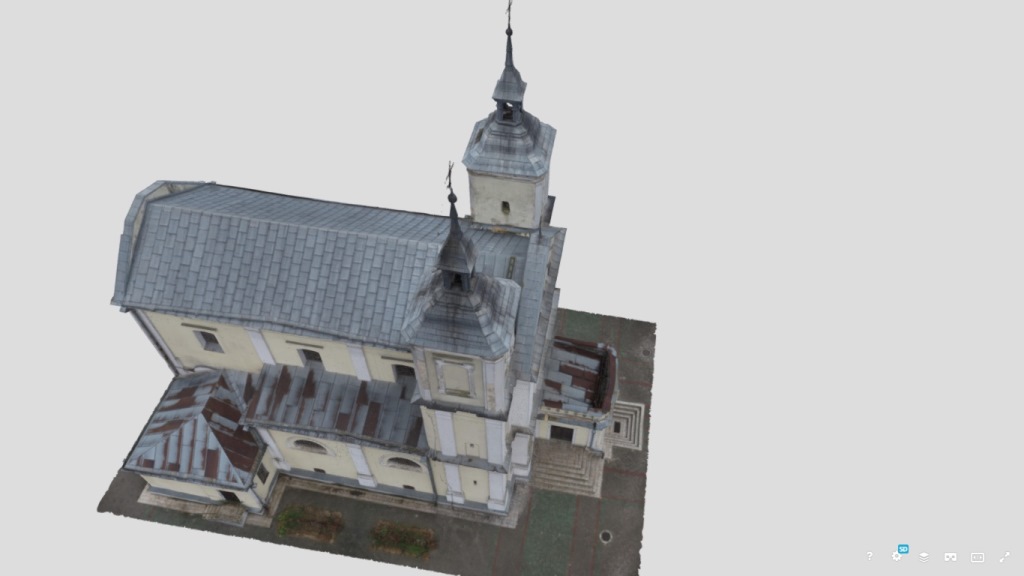 У Польщі розробили 3D-модель волинського костелу