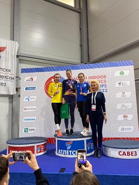 Волинська легкоатлетка стала бронзовою призеркою міжнародного турніру
