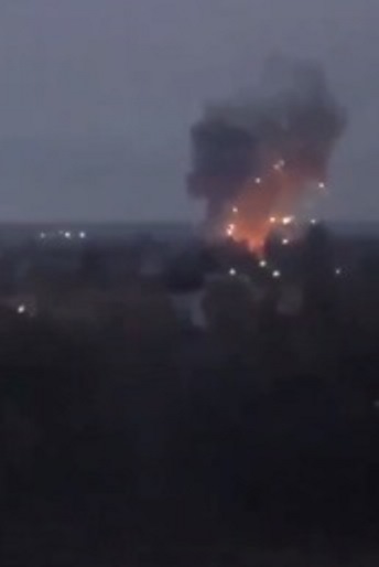 У Луцьку обстріляли військовий аеродром