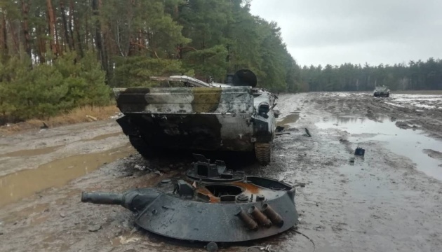 У бою за Київ з експортних ПТРК знищили шість російських танків і одну БМП