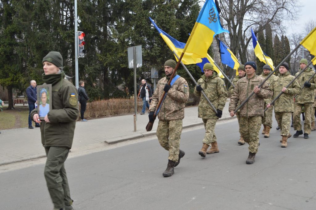 Ковельчани провели в останню путь мужнього захисника України Сергія Смітюха