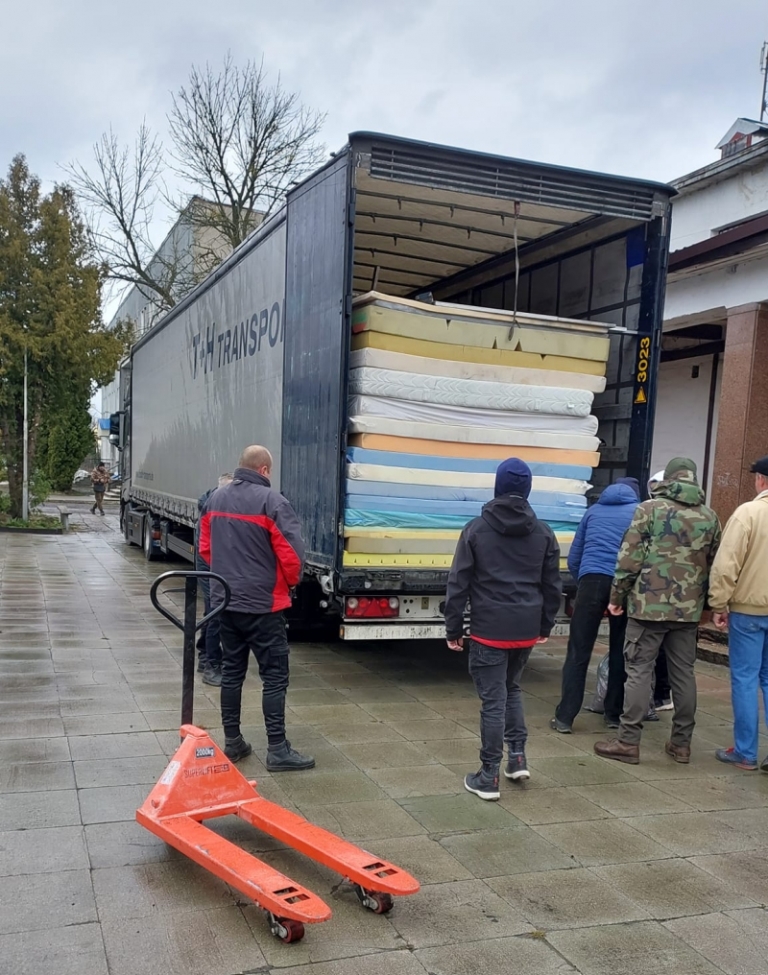 У Ківерцях отримали черговий гуманітарний вантаж із Німеччини