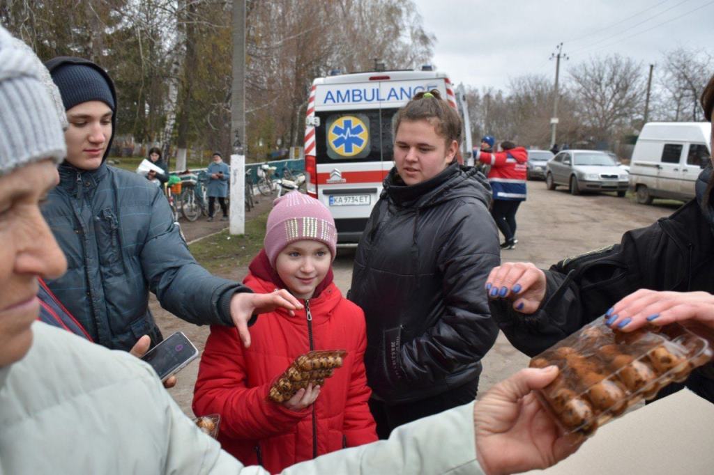 Чергову гуманітарну допомогу з Володимира доставили жителям Київщини