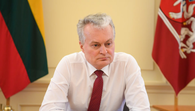 Президент Литви закликав припинити фінансування війни путіна