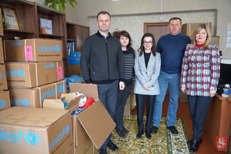 Володимир-Волинська громада отримала гуманітарну допомогу від «ЮНІСЕФ Україна»