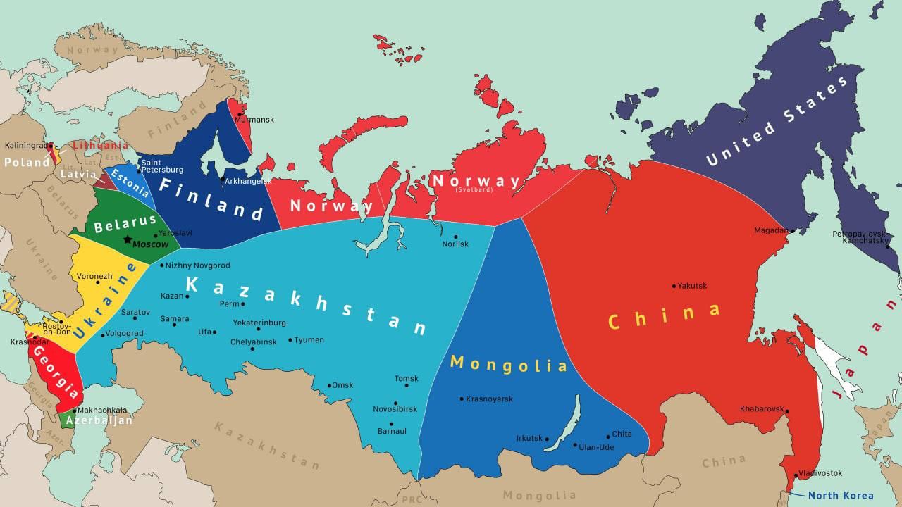 Фейк: китайське телебачення не показувало карти перерозподілу росії