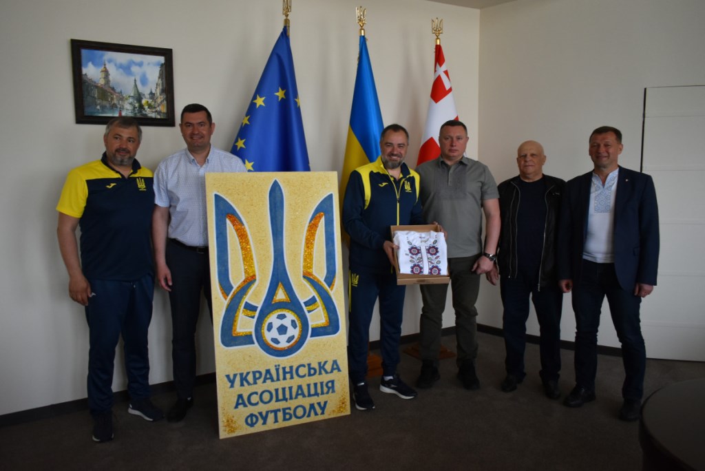 Президент Федерації футболу України Андрій Павелко перебуває з робочим візитом на Волині