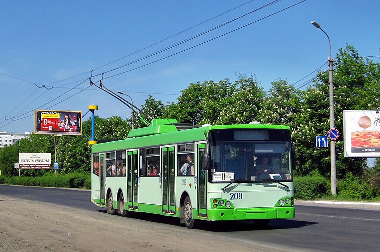 У Луцьку пропонують відновити та продовжити один з тролейбусних маршрутів