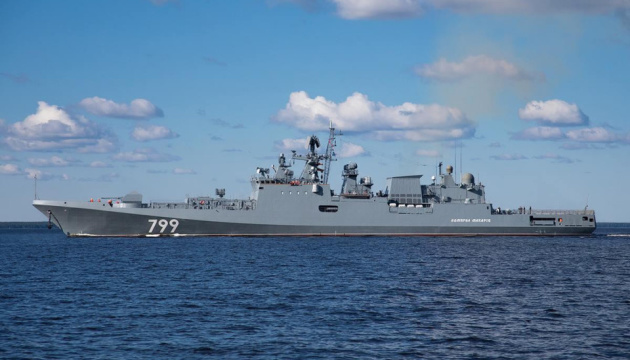 У Чорному морі – п’ять російських кораблів і підводний човен із 44 «Калібрами»