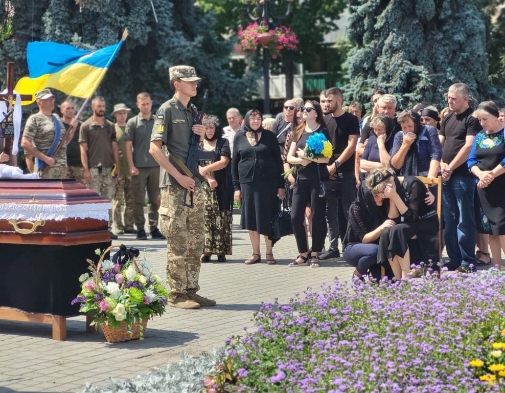 У Ковелі попрощалися з воїном, який віддав життя за Україну