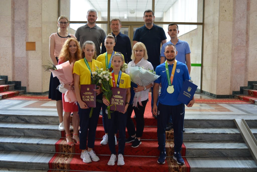 У Волиньраді нагородили спортсменів-призерів Всесвітніх ігор