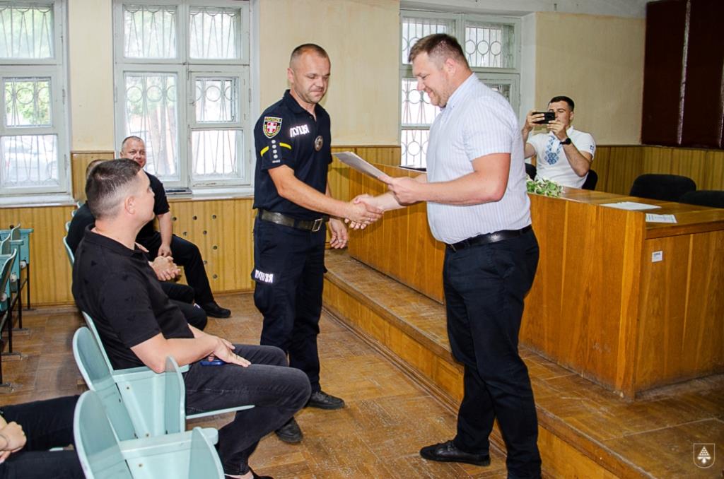 У Нововолинську вітали працівників відділення поліції