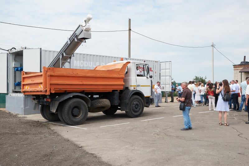На очисних спорудах КП «Луцькводоканал» запрацювала мобільна система зневоднення осаду