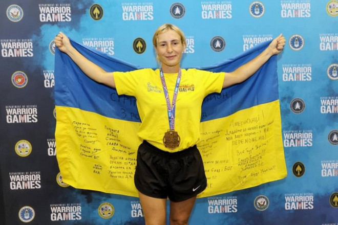 Волинянка здобула золото на міжнародних військових змаганнях Warrior Games