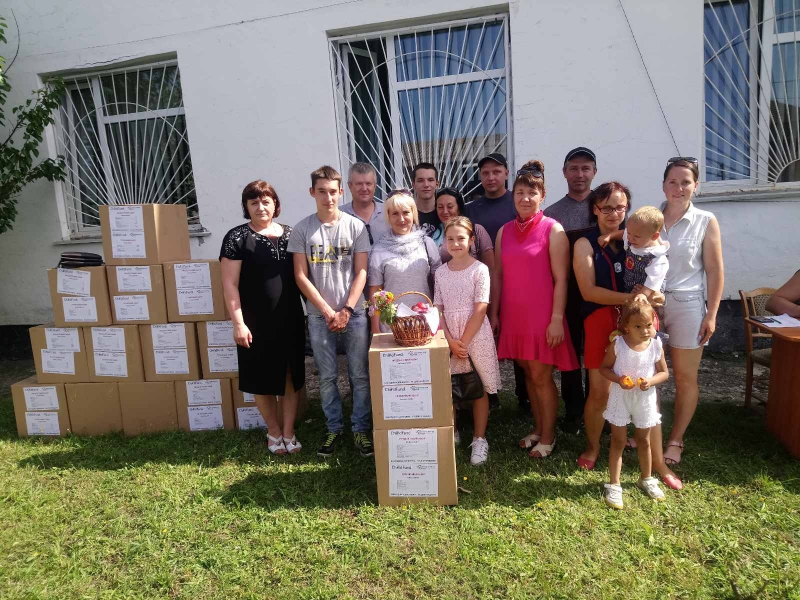Сім’ї переселенців у Ратнівській громаді отримали допомогу від Українського фонду «Благополуччя дітей»