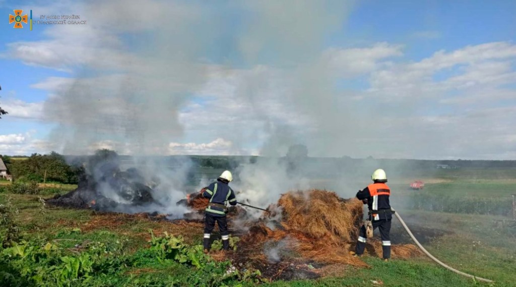 Минулої доби рятувальники ліквідували три пожежі на території Волині