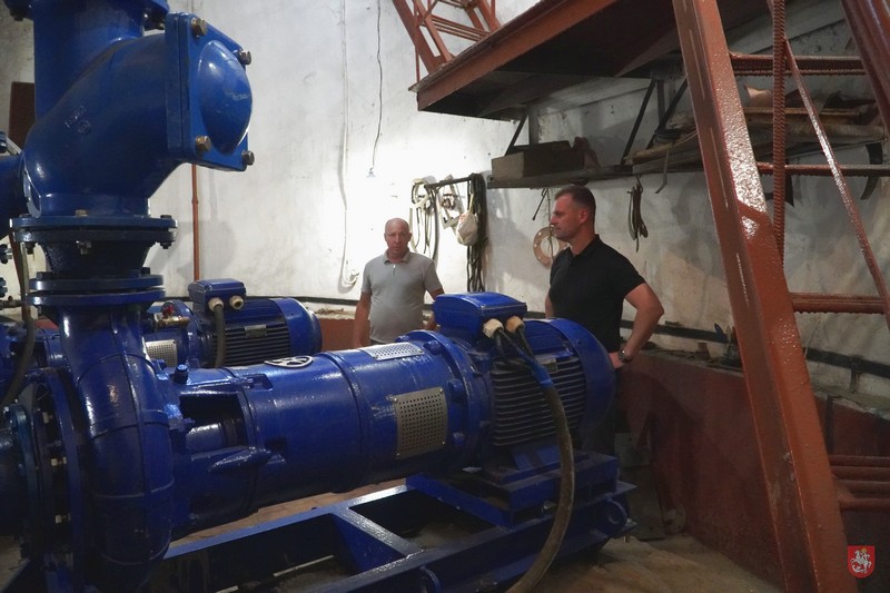 У Володимирі за кошти місцевого бюджету встановили новий насос на каналізаційно-насосній станції