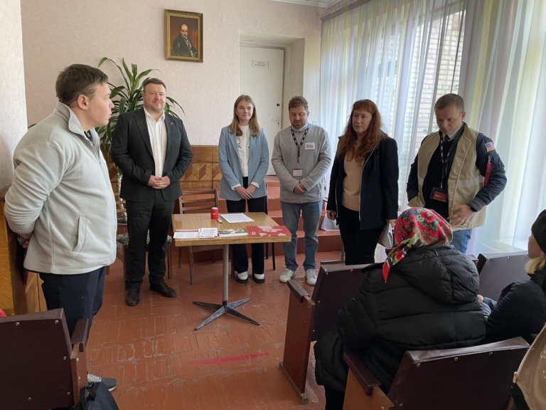 У Нововолинську презентували проекти для допомоги переселенцям